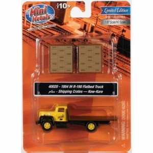 Classic Metal Works #40020-1954 IH R-190 Flatbed Truck With  Load  (Kow -Kare) - Picture 1 of 5