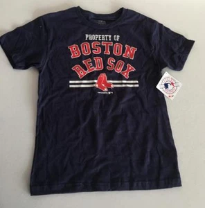Boys Youth XXL 18 - Boston Red Sox Property of Short Sleeve T-Shirt - Picture 1 of 3