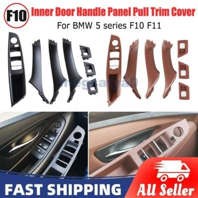 RHD Inner Window Switch Armrest Panel Door Handle For BMW 5 Series F10 F11 10-16 - image 1 of 4