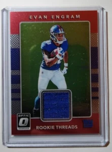 Evan Engram 2017 Donruss Optic Rookie Threads Jersey RC #10 - Picture 1 of 2