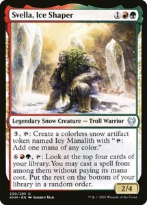 4 Svella, Ice Shaper 4x x4 - NM - Kaldheim - SPARROW MAGIC - Picture 1 of 1