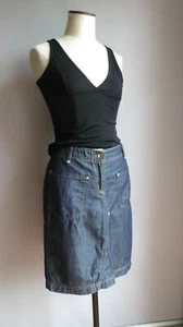KOOKAI Jupe jeans droite crayon denim brut  T 40 - Picture 1 of 11