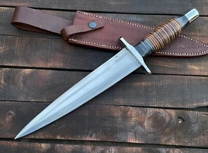 Hunting Knife Custom Handmade 12c27 Sandvik Steel Tooth Pick Knife KPro - Picture 1 of 9