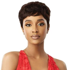 OUTRE FAB & FLY UNPROCESSED HUMAN HAIR FULL CAP WIG - MABEL - Picture 1 of 8