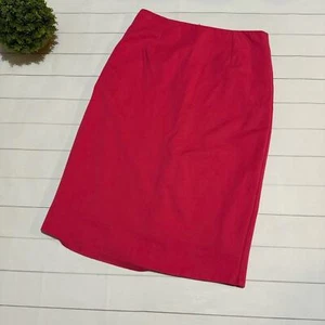 Dainty Jewells Hot Pink Long Modest No Slit Pencil Skirt Gurls Size XXL - Picture 1 of 7