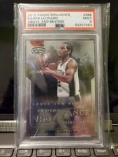 PSA 9 2012 - 2013 Panini Brilliance #288 Above and Beyond Kawhi Leonard RC