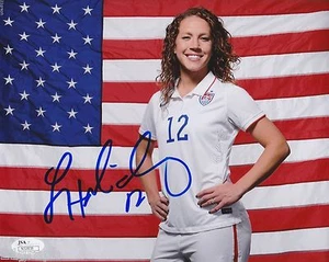 Lauren Holiday Signed 8x10 w/ JSA COA #N32838 US Soccer USA World Cup Cheney - Picture 1 of 2
