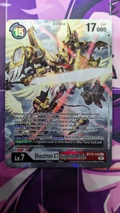 Shoutmon X7: Modo Superior BT12-092 Arte Alternativo | BT12 A través del Tiempo - Imagen 1 de 1