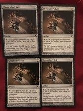 Ghoulcaller’s Bell X4 Innistrad Moderate Play MTG