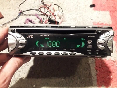 ORIGINAL JVC KD-S71R CD AUTORADIO CD DEFEKT AUX IN 45WX4 - Bild 1 von 4