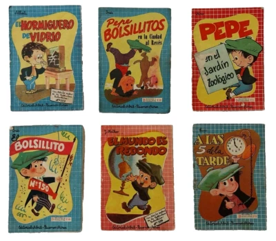 Lot of 6 Vintage 1950s Argentina Mini Children's Books Daycare & Bedtime Stories - Image 1 of 4