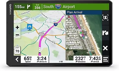 Garmin RV 1095 | 10" GPS Navigator with Custom RV Routing | Satellite Imagery - Image 1 of 4