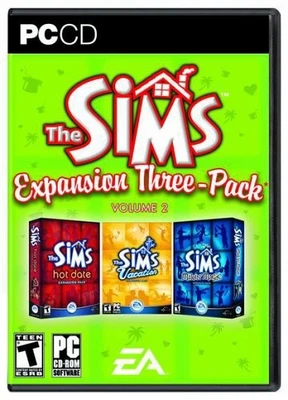 The Sims Triple Expansion Collection, Vol 2: Hot Date / Vacation / Makin' Ma... - Image 1 of 2