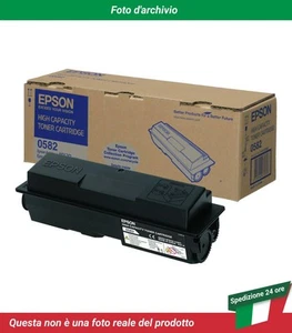 C13S050582 Epson AcuLaser M2400D Cartuccia del Toner Nero - Photo 1/4