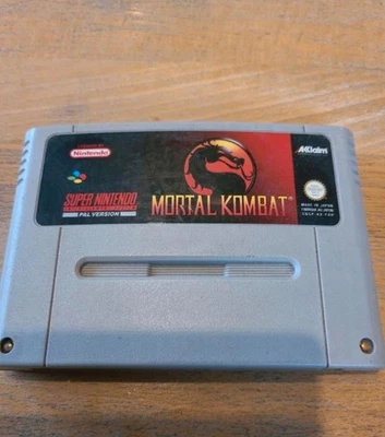 Mortal Kombat SNES Super Nintendo Modul - Bild 1 von 3