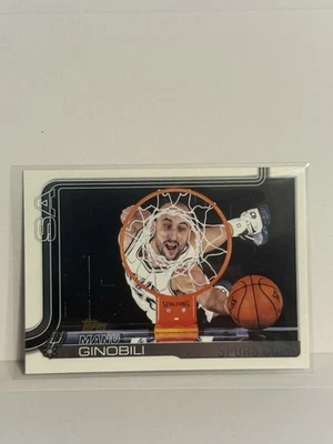2025 Topps NBA Flagship Manu Ginobli Golden Mirror Image Variation SP #262 SSP - Image 1 of 2