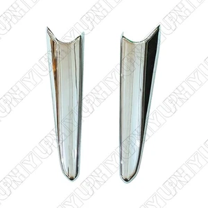 Par de molduras de faros antiniebla cromados para Mazda 3 2017-2018 delantero izquierdo y derecho - Imagen 1 de 6