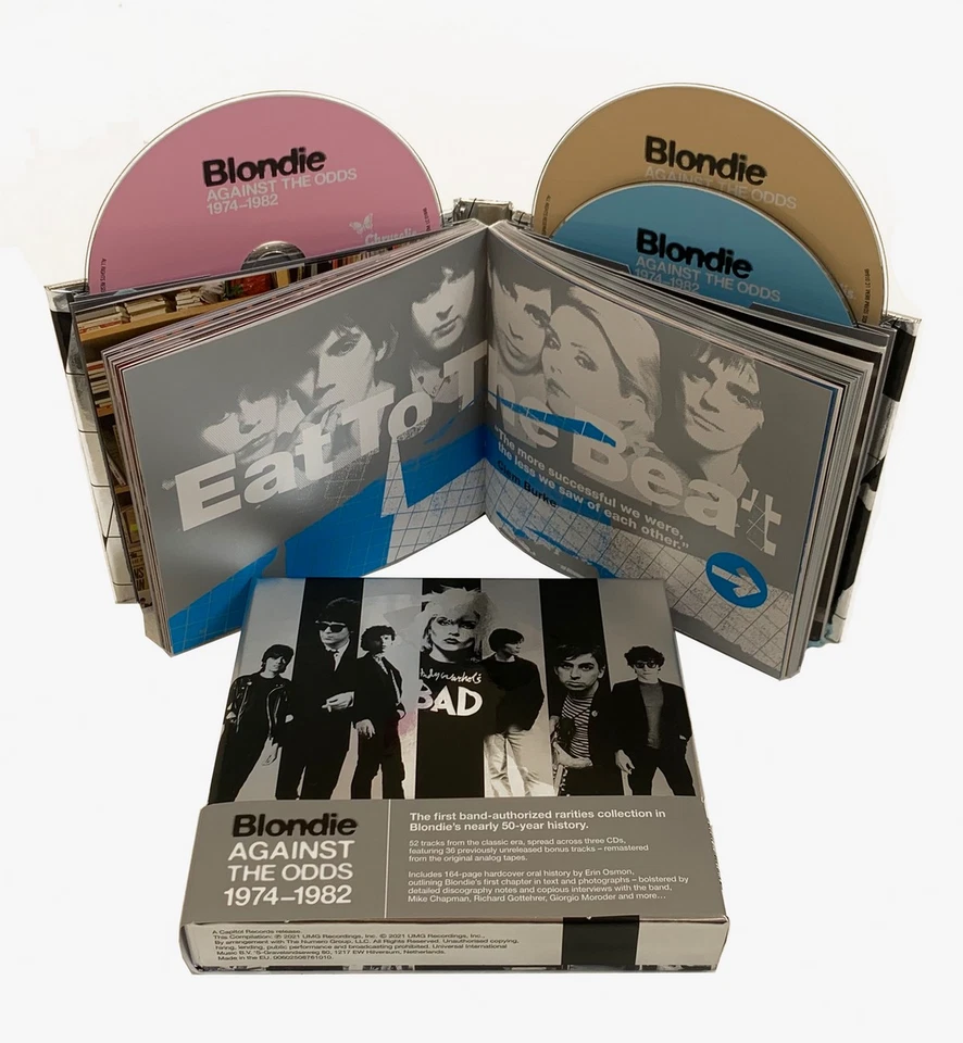 BLONDIE - Against the Odds 1974-1982 3CD Limited Edition Box Set. New & Sealed - Image 1 of 1