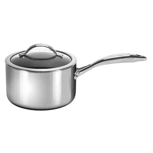 Scanpan - CASSERUOLA "HAPTIQ" CON MANICO E COPERCHIO IN VETRO CM Ø18X11 - Picture 1 of 3