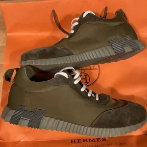 Hermes Bouncing Sneaker Herren Khaki 45 UK 10,5 - Bild 1 von 9
