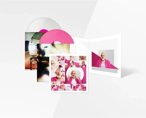 Brian Eno-Eno-Soundtrack-Limited Magenta & White Colored Vinyl Record 2 LP - Image 1 of 1