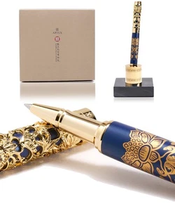 ARTEX Executive Rollerball Pen Sets With Stand - Museum Art Collections - Cra... - Picture 1 of 7