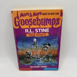Goosebumps. Special Edition #5, Ten Spooky Stories. R L Stine. 1997 Novel 1st Ed - Picture 1 of 11