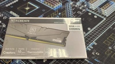 TEAMGROUP T-Create DDR4 32GB CL16 TTCED432G32G3200HC16FDC01 Expert Overclocking - Image 1 of 3