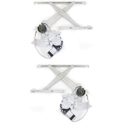 Juego de regulador de ventana eléctrica para Dodge Ram 1500 Ram 2500 Ram 3500 2002-2009 delantero Foto 1 de 4