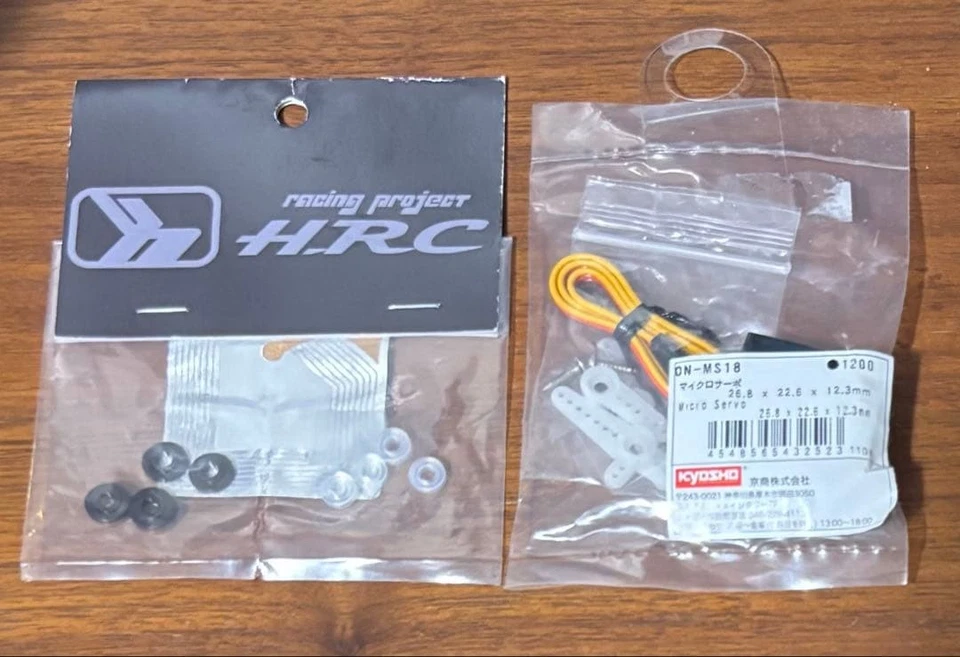 Kyosho Micro Servo ON-MS18 HRCX Ring Set per Yokomo - Immagine 1 di 3