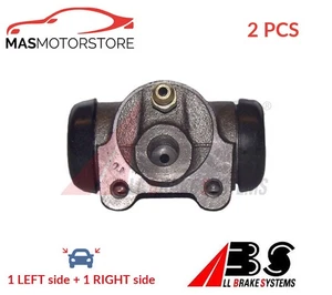 DRUM WHEEL BRAKE CYLINDER PAIR REAR ABS 2342 2PCS P FOR PEUGEOT 205 II,205 I,205 - Picture 1 of 5