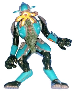 Halo 2 Azul Teal Cian Elite Mini 2.75" Figura Acrion Joyride Studios Slayer Raro - Imagen 1 de 6
