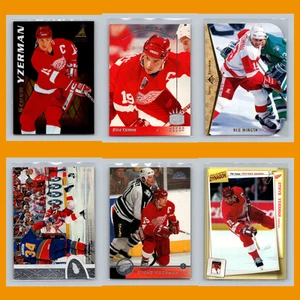 Steve Yzerman Lot 6 Hockey Cards 1995 Zenith Detroit Red Wings Set Collection NM - Picture 1 of 8