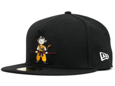 NEW ERA 59FIFTY DRAGON BALL  - GOKU -  59FIFTY FITTED CAP black/white - Image 1 of 3