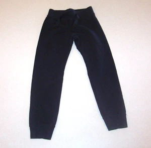 Girl's 365 Kids by Garanimals Black Knit Sweat Pants 6 - Picture 1 of 2