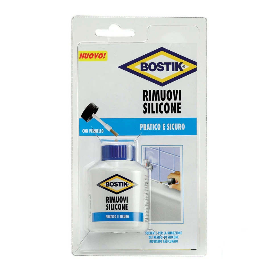 Bostik Rimuovi Silicone Ml 100 Sciogli Silicone Indurito - Immagine 1 di 1