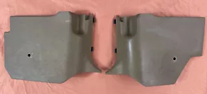 98 Jaguar XJ-8 Front Pair Of Interior Trim Kick Panels Left Right - Picture 1 of 7