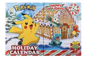 Pokémon Happy Holidays 40 Piece Advent Calendar - Picture 1 of 8