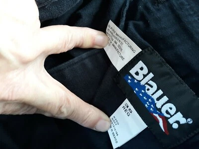 мужчины 35 x 27,5 R брюки BLAUER #8250 темно-синий униформа, EMT, полиция, работа - Изображение 1 из 4