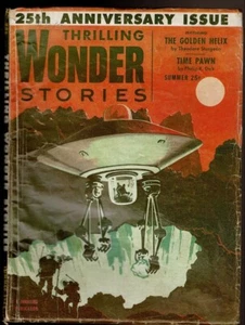 THRILLING WONDER STORIES SUMMER 1954 Stories Philip K. Dick & Philip Jose Farmer - Picture 1 of 3