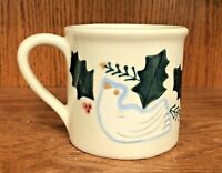 USA 1982 Hartstone Hand Painted "Veggies" Beige Coffee Mug