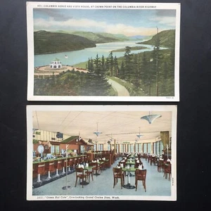 Washington und Oregon Vintage Columbia Gorge Vista Haus und Grand Coulee Postkarten - Bild 1 von 7
