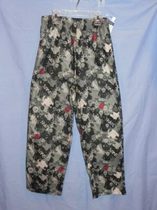 NWT- Boy's Gray Skate & Skulls Elastic Waist Sleep Pants - Sz M (8/10) - Picture 1 of 1