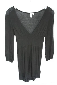 french Black Baby Doll Sweater Size Small, Soft Comfortable Size XS EUC - Picture 1 of 2