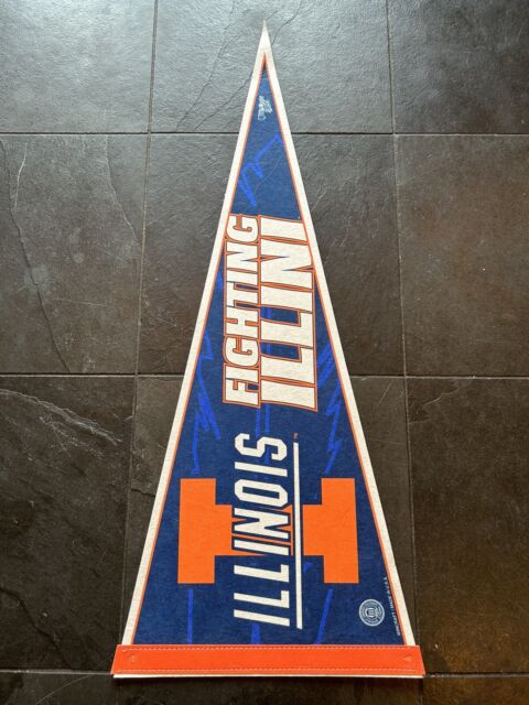 WinCraft Illinois Fighting Illini 13 x 32 Slogan Pennant