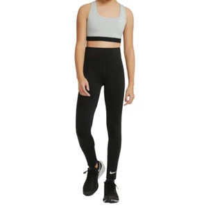 NWT -Nike Swoosh Big Girls' Sports Bra gray DA1030-091 sz m - Picture 1 of 4