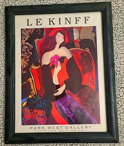 Linda Le Kinff Park West Gallery Fine Art Poster 28x22 Beautiful Frame - Picture 1 of 4