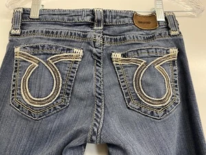 Big star jeans liv boot 27 flare distressed rocker cowgirl boho hippie babe sexy - Picture 1 of 7