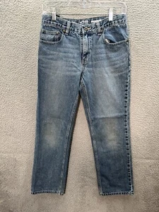 Urban Pipeline Boys Youth 14 Husky Blue Slim Straight Distressed Denim Preppy - Picture 1 of 10