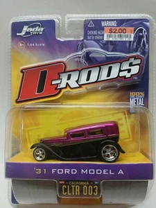  2006 JADA TOYS. ( D-RODS ) SERIES 1/64 1931 FORD MODEL A  WAVE 1 - Picture 1 of 8
